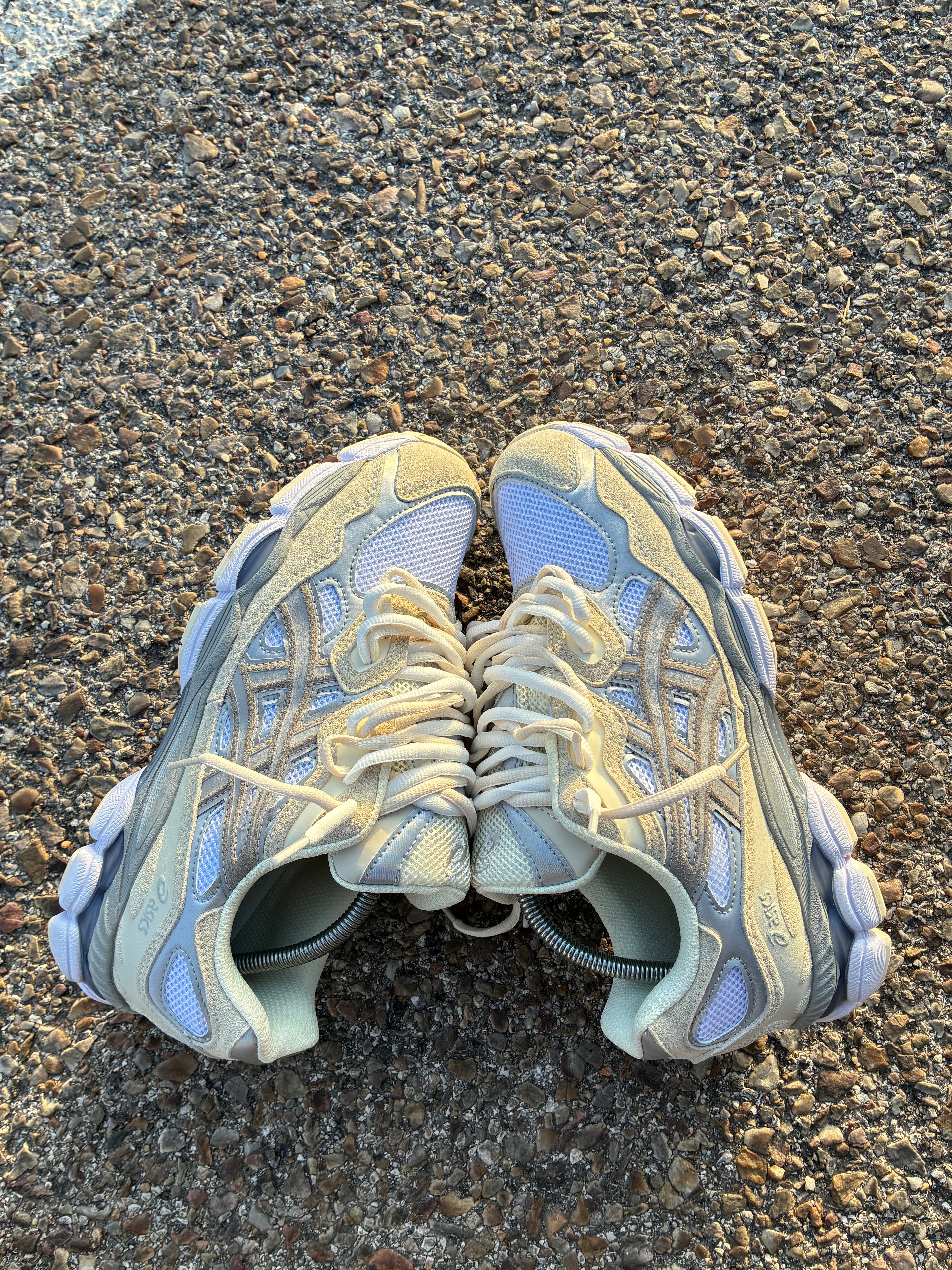 Asics Gel Nyc Beige/ White