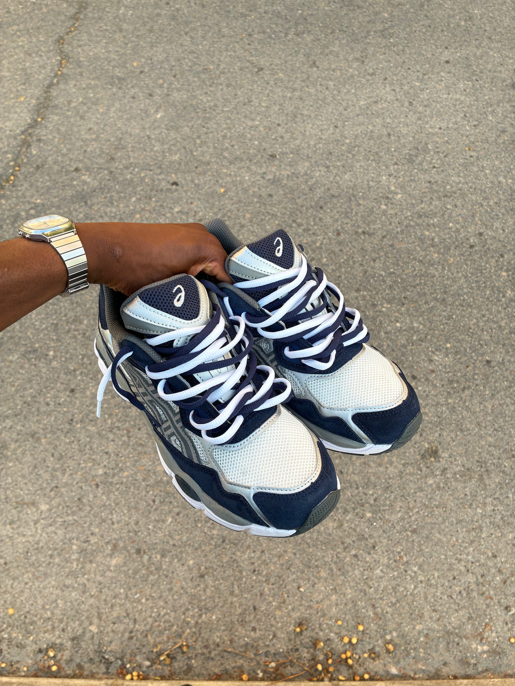 Asics Gel Nyc  Blue/White